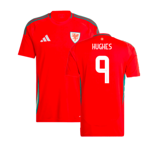 2024-2025 Wales Home Shirt (Hughes 9)