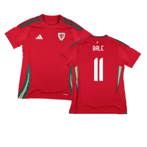 2024-2025 Wales Home Shirt (Womens) (Bale 11) 2024-2025 Wales Home Shirt (Womens) (Bale 11)