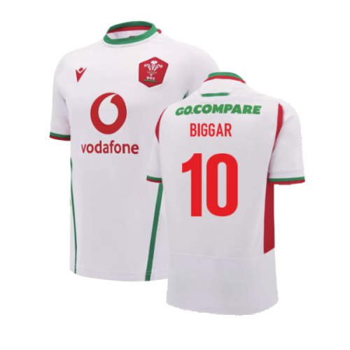 2024-2025 Wales Rugby Away Replica Shirt (Biggar 10)