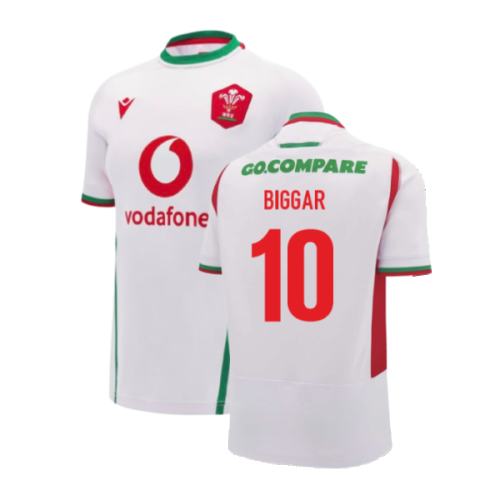 2024-2025 Wales Rugby Away Replica Shirt (Womens) (Biggar 10)