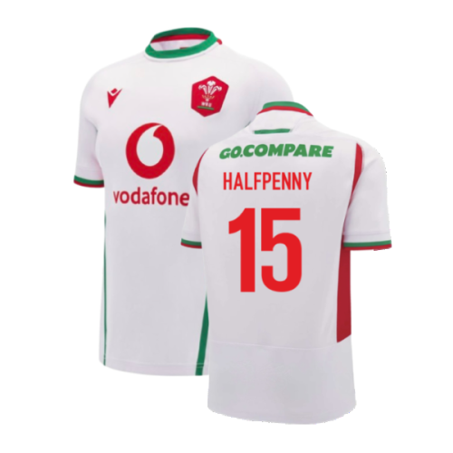 2024-2025 Wales Rugby Away Replica Shirt (Womens) (Halfpenny 15)