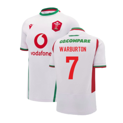 2024-2025 Wales Rugby Away Replica Shirt (Womens) (Warburton 7)