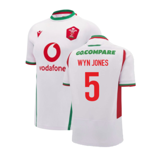 2024-2025 Wales Rugby Away Replica Shirt (Womens) (Wyn Jones 5)