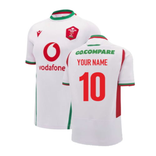 2024-2025 Wales Rugby Away Replica Shirt (Womens) (Your Name)