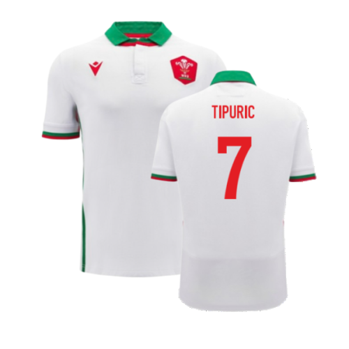 2024-2025 Wales WRU Away Cotton Rugby Shirt (Tipuric 7)