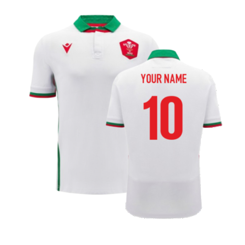 2024-2025 Wales WRU Away Cotton Rugby Shirt (Your Name)