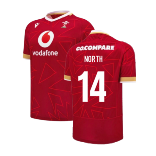 2024-2025 Wales WRU Home Pathway Poly Rugby Shirt (North 14)