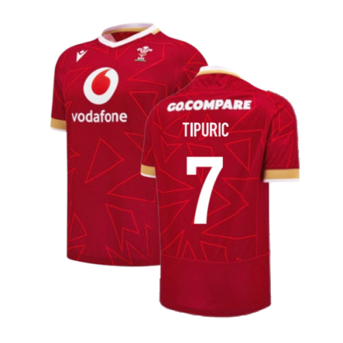 2024-2025 Wales WRU Home Pathway Poly Rugby Shirt (Tipuric 7)