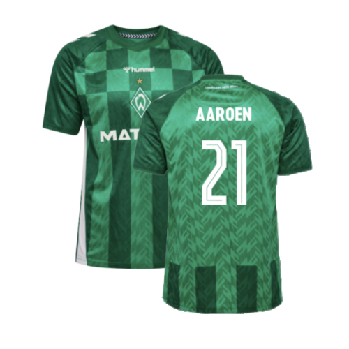 2024-2025 Werder Bremen Home Shirt (Aaroen 21)