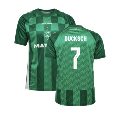 2024-2025 Werder Bremen Home Shirt (Ducksch 7)