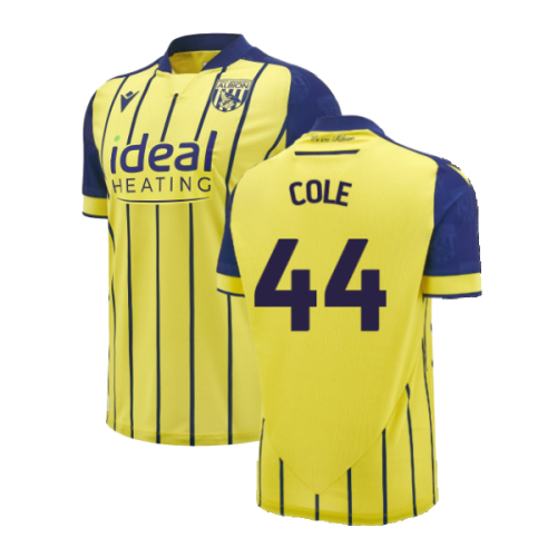 2024-2025 West Brom WBA Albion Away Shirt (Cole 44)