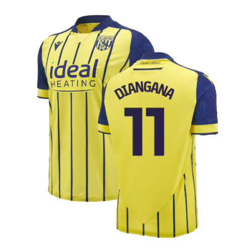 2024-2025 West Brom WBA Albion Away Shirt (Diangana 11)