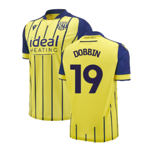 2024-2025 West Brom WBA Albion Away Shirt (Dobbin 19)