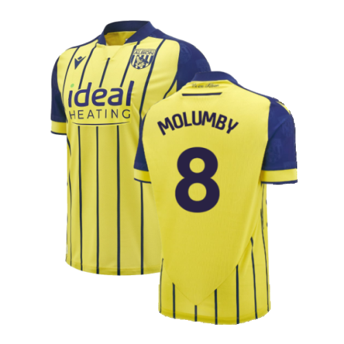 2024-2025 West Brom WBA Albion Away Shirt (Molumby 8)