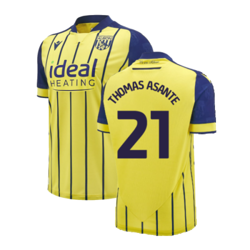 2024-2025 West Brom WBA Albion Away Shirt (Thomas Asante 21)