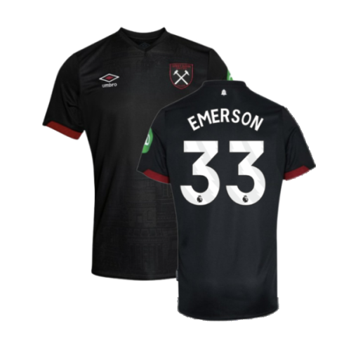 2024-2025 West Ham Away Shirt (Kids) (Emerson 33)