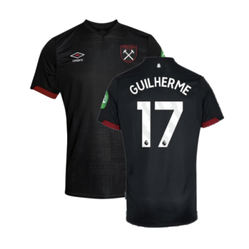 2024-2025 West Ham Away Shirt (Kids) (Guilherme 17)