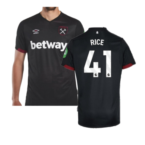 2024-2025 West Ham Away Shirt (Rice 41)