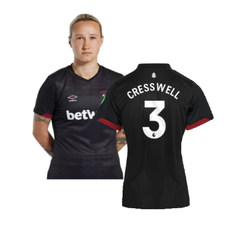 2024-2025 West Ham Away Shirt (Womens) (Cresswell 3)