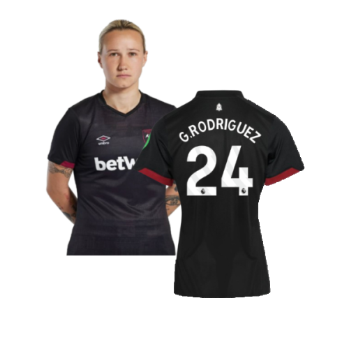 2024-2025 West Ham Away Shirt (Womens) (G.Rodriguez 24)