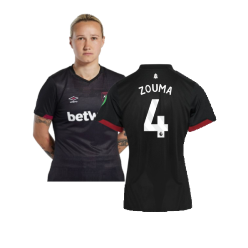 2024-2025 West Ham Away Shirt (Womens) (Zouma 4)