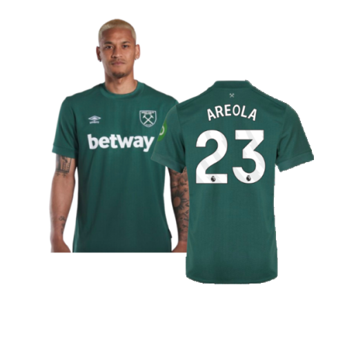 2024-2025 West Ham Goalkeeper Shirt (Green) (Areola 23)