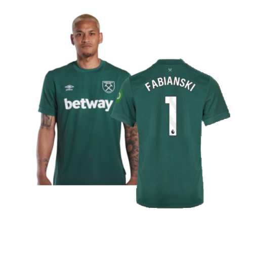 2024-2025 West Ham Goalkeeper Shirt (Green) (Fabianski 1)