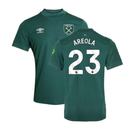 2024-2025 West Ham Goalkeeper Shirt (Green) - Kids (Areola 23)