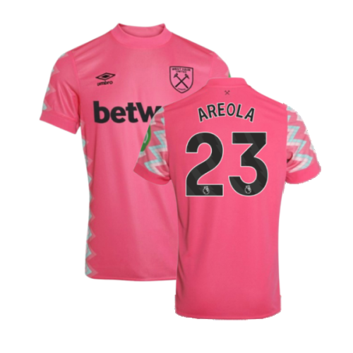 2024-2025 West Ham Goalkeeper Shirt (Pink) (Areola 23)