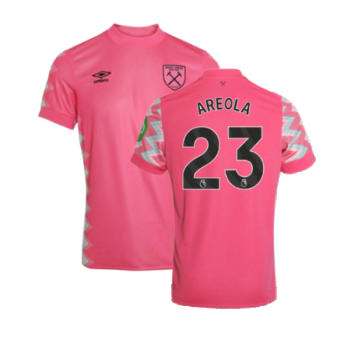 2024-2025 West Ham Goalkeeper Shirt (Pink) - Kids (Areola 23)