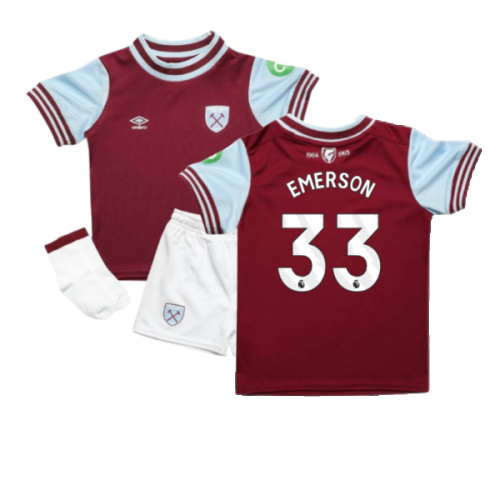 2024-2025 West Ham Home Baby Kit (Emerson 33)