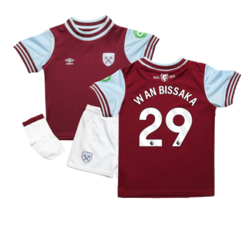 2024-2025 West Ham Home Baby Kit (Wan Bissaka 29)