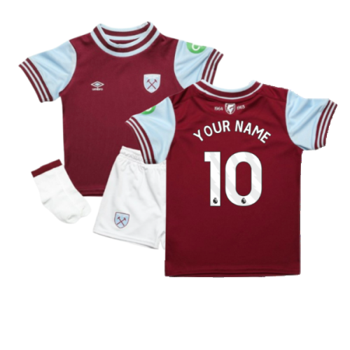 2024-2025 West Ham Home Baby Kit (Your Name)