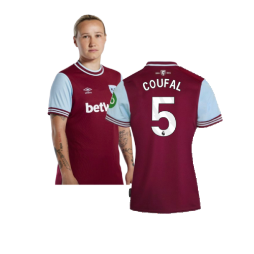 2024-2025 West Ham Home Shirt (Womens) (Coufal 5)