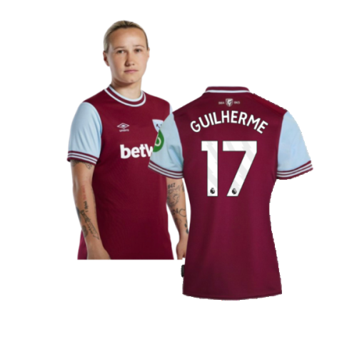 2024-2025 West Ham Home Shirt (Womens) (Guilherme 17)