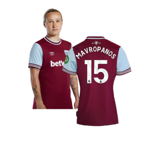 2024-2025 West Ham Home Shirt (Womens) (Mavropanos 15)