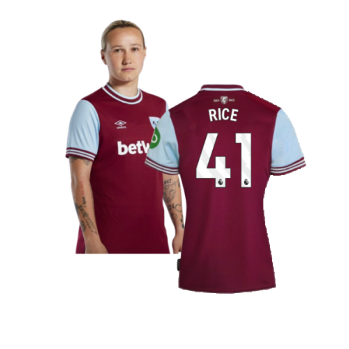 2024-2025 West Ham Home Shirt (Womens) (Rice 41)