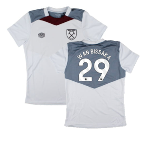 2024-2025 West Ham Training Jersey (Arctic Ice) - Kids (Wan Bissaka 29)