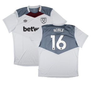 2024-2025 West Ham Training Jersey (Arctic Ice) (Noble 16)