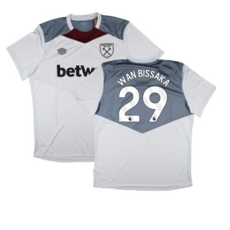 2024-2025 West Ham Training Jersey (Arctic Ice) (Wan Bissaka 29)