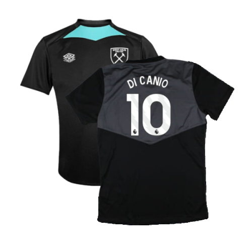 2024-2025 West Ham Training Jersey (Black) - Kids (Di Canio 10)