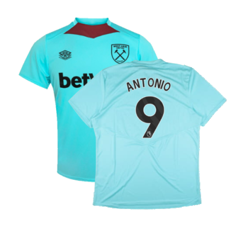 2024-2025 West Ham Training Jersey (Blue Radiance) (Antonio 9)