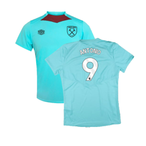 2024-2025 West Ham Training Jersey (Blue Radiance) - Kids (Antonio 9)