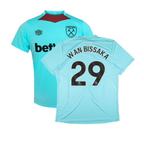 2024-2025 West Ham Training Jersey (Blue Radiance) (Wan Bissaka 29)