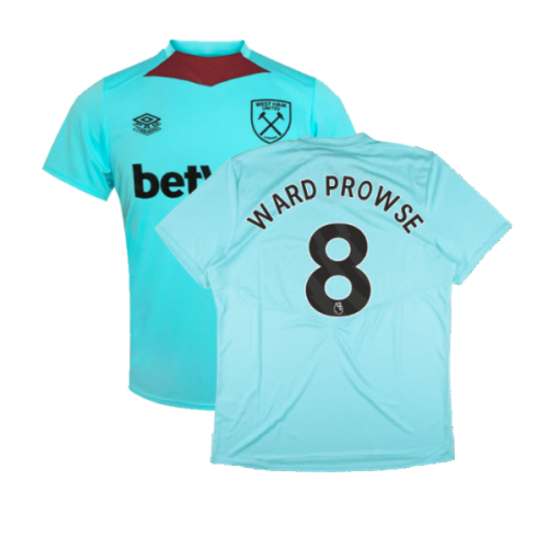 2024-2025 West Ham Training Jersey (Blue Radiance) (Ward Prowse 8)