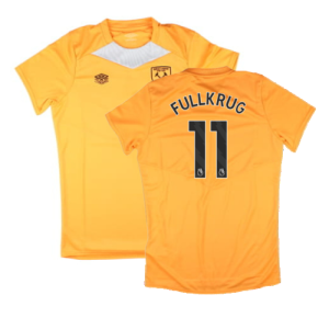 2024-2025 West Ham Training Jersey (Orange) - Kids (Fullkrug 11)