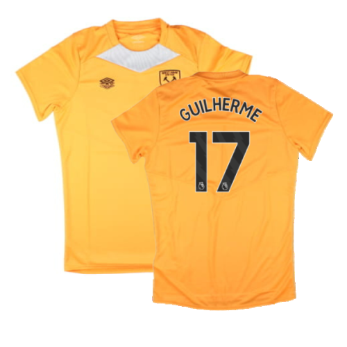 2024-2025 West Ham Training Jersey (Orange) - Kids (Guilherme 17)