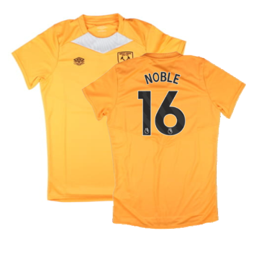 2024-2025 West Ham Training Jersey (Orange) - Kids (Noble 16)