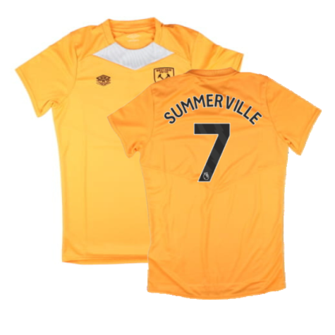 2024-2025 West Ham Training Jersey (Orange) - Kids (Summerville 7)