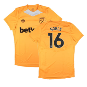 2024-2025 West Ham Training Jersey (Orange) (Noble 16)